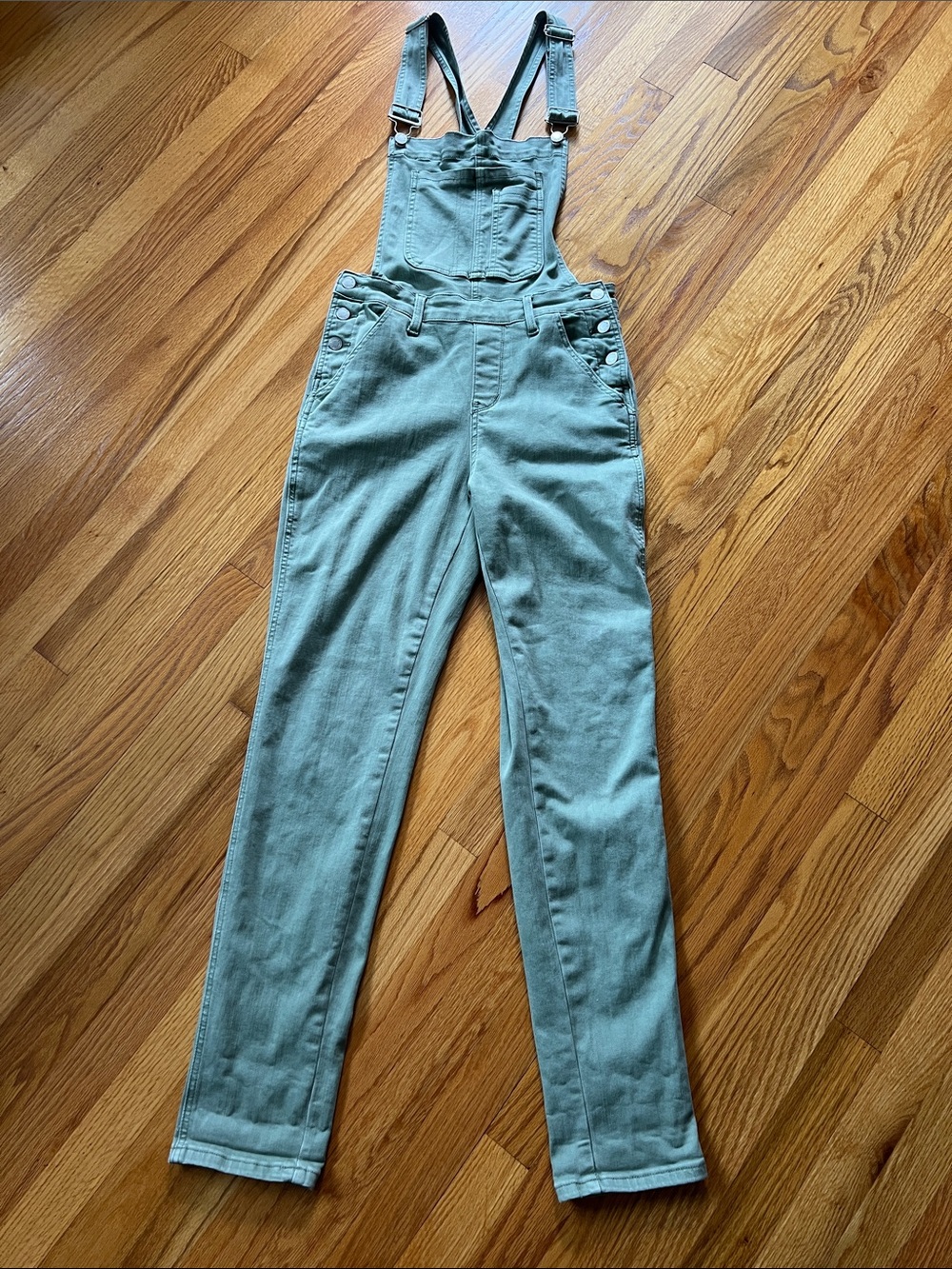 Judy Blue Sage Green Denim Overalls
